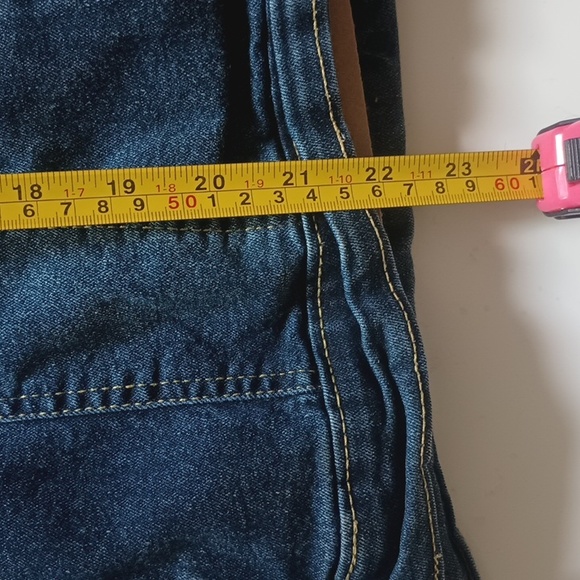 Newlook Jean Jacket with a hoodie and jersey sleeves gray 3x - Picture 5 of 10